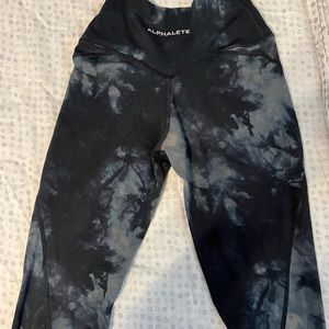 Alphalete cross waist high rise leggings